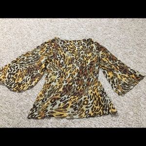 Sexy Momma leopard blouse